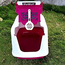 Moderna Flip Cat Jumbo закрытый туалет для кошек 58 х 45 х 42 см (C240)